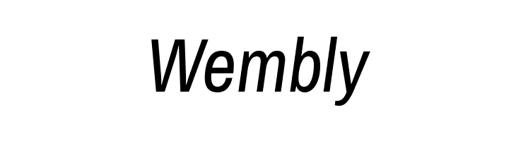 Archivo Narrow Italic  Free Fonts Download