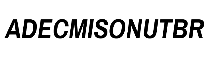 Archivo Narrow Bold Italic  Free Fonts Download