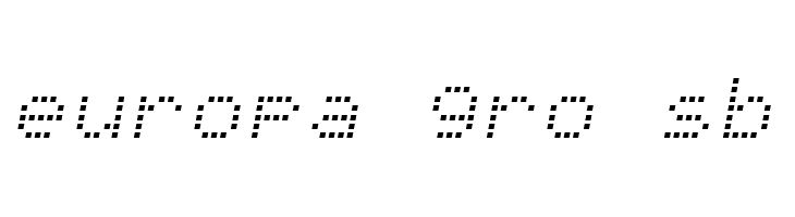 NBP Readout  Free Fonts Download