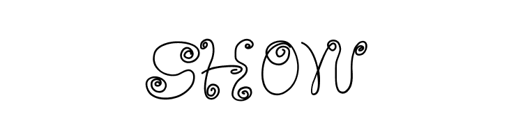 SquigglyLittleWiggly  Free Fonts Download