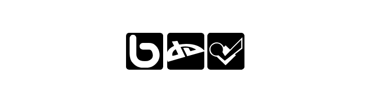 Social Icons Pro Set 1 - Rounded  Free Fonts Download
