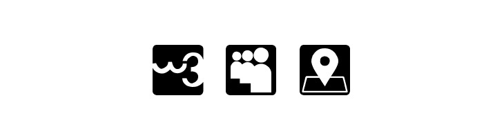 Social Icons Pro Set 1 - Rounded  Free Fonts Download