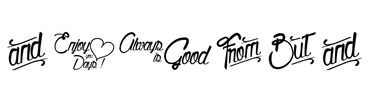 From this Moment  Free Fonts Download