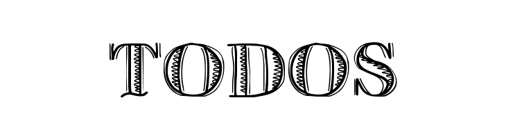 TODOS FiveDollar Font