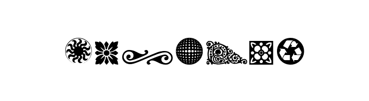 Soft Ornaments Eighteen  Free Fonts Download