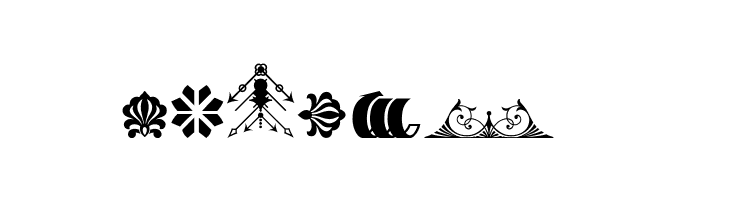 Soft Ornaments Eighteen  Free Fonts Download