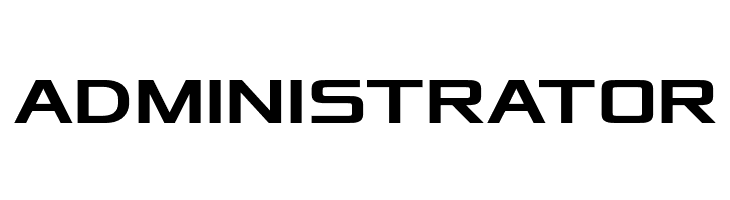 ADMINISTRATOR Xolonium Bold Font