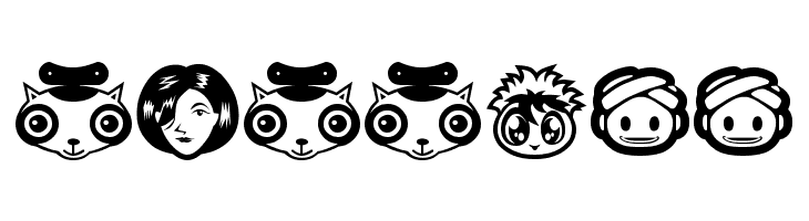 RANDOM Face 1  Free Fonts Download