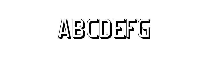 Forgotten Futurist Shadow  Free Fonts Download