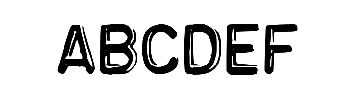 Embossing Tape 3 BRK  Free Fonts Download