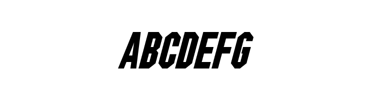 Blitzwing Italic  Free Fonts Download