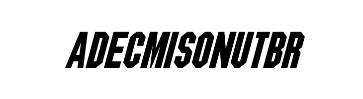 Blitzwing Italic  Free Fonts Download