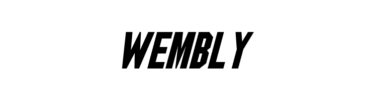 Blitzwing Italic  Free Fonts Download