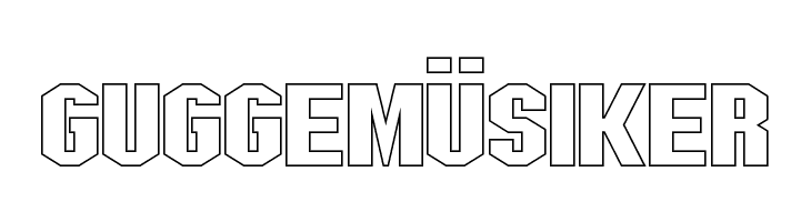 Blitzwing Extended Hollow  Free Fonts Download