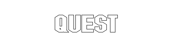 Blitzwing Extended Hollow  Free Fonts Download