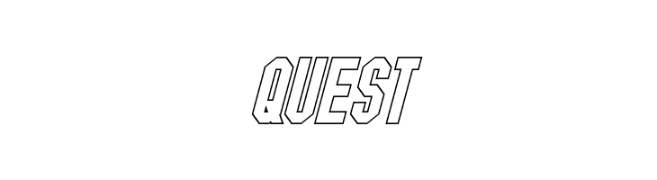 Blitzwing Hollow Italic  Free Fonts Download