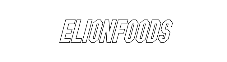 Blitzwing Hollow Italic  Free Fonts Download