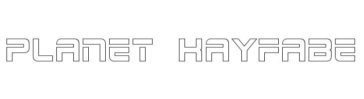 2015 Cruiser Hollow Bold  Free Fonts Download