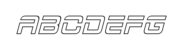 2015 Cruiser Hollow Italic  Free Fonts Download