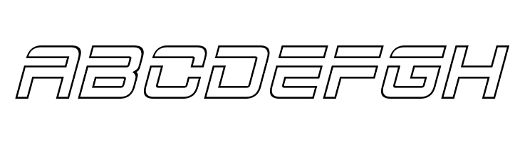 2015 Cruiser Hollow Italic  Free Fonts Download