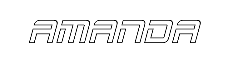 2015 Cruiser Hollow Italic  Free Fonts Download