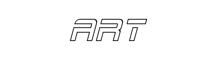 2015 Cruiser Hollow Italic  Free Fonts Download