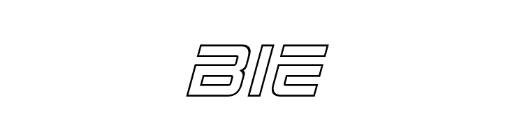 2015 Cruiser Hollow Italic  Free Fonts Download