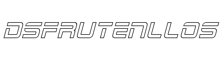 2015 Cruiser Hollow Italic  Free Fonts Download