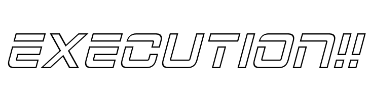 2015 Cruiser Hollow Italic  Free Fonts Download