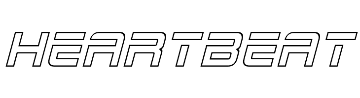 2015 Cruiser Hollow Italic  Free Fonts Download