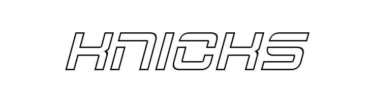 2015 Cruiser Hollow Italic  Free Fonts Download