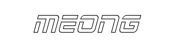 2015 Cruiser Hollow Italic  Free Fonts Download