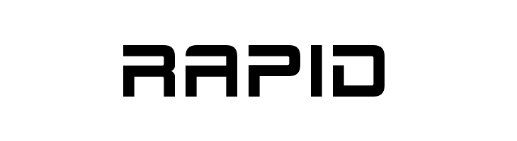 RAPID 2015 Cruiser Font