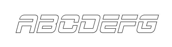 2015 Cruiser Hollow Bold Italic  Free Fonts Download