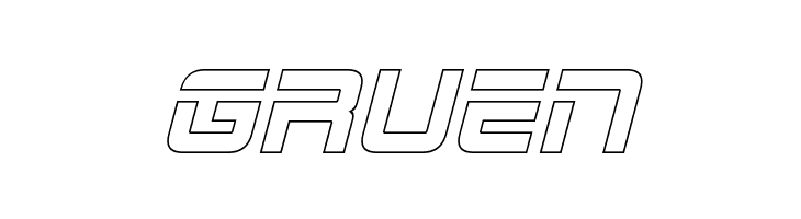 2015 Cruiser Hollow Bold Italic  Free Fonts Download