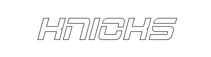 2015 Cruiser Hollow Bold Italic  Free Fonts Download