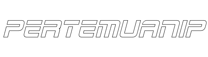 2015 Cruiser Hollow Bold Italic  Free Fonts Download