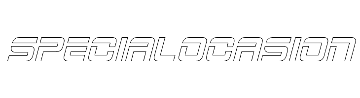 2015 Cruiser Hollow Bold Italic  Free Fonts Download