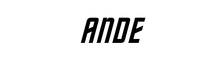 Roddenberry Italic  Free Fonts Download