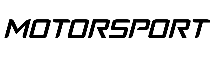 MOTORSPORT Cyberverse Italic Font