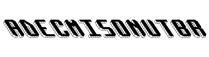 Block Tilt BRK  Free Fonts Download