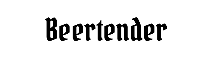 Beertender Pirata One Font