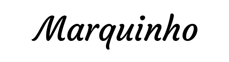 Marquinho Courgette Regular Font