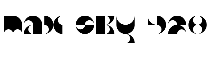 Exoskeleton Regular  Free Fonts Download