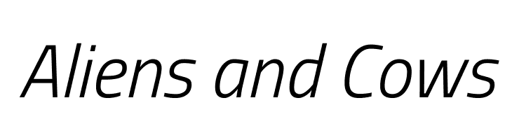 Titillium WebLight Italic  Free Fonts Download