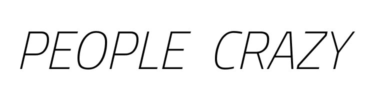 Titillium WebThin Italic  Free Fonts Download