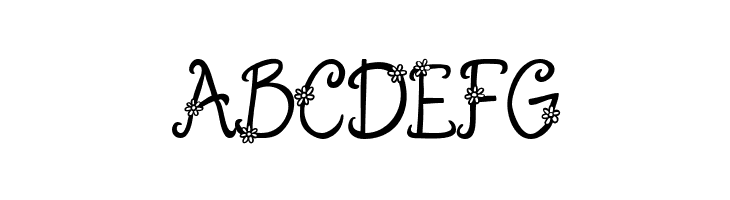 Austie Bost You Wear Flowers S  Free Fonts Download