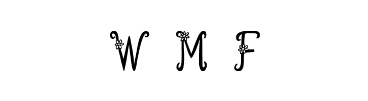 Austie Bost You Wear Flowers S  Free Fonts Download