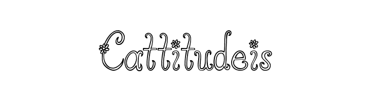 Austie Bost You Wear Flowers Hollow  Free Fonts Download