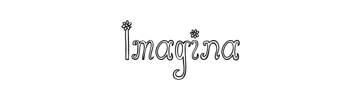 Austie Bost You Wear Flowers Hollow  Free Fonts Download